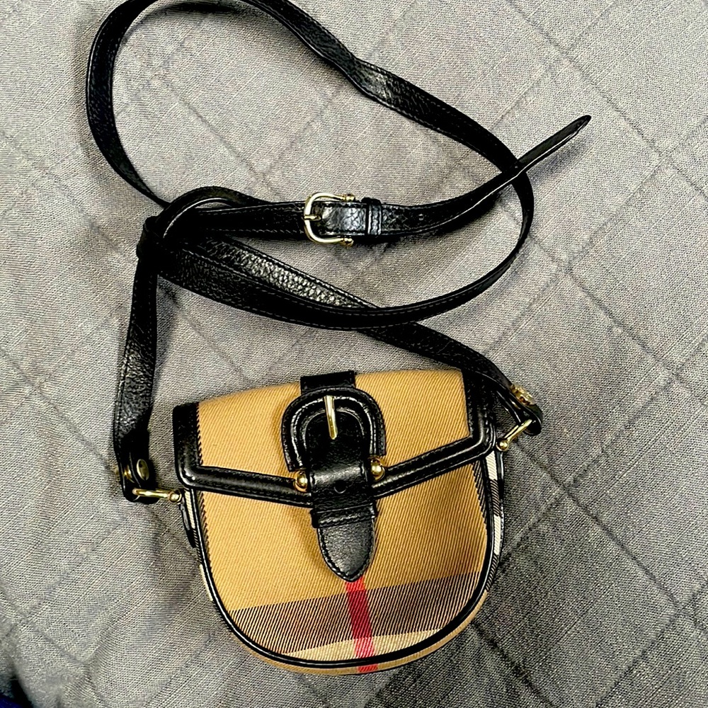 Authentic Burberry mini crossbody.